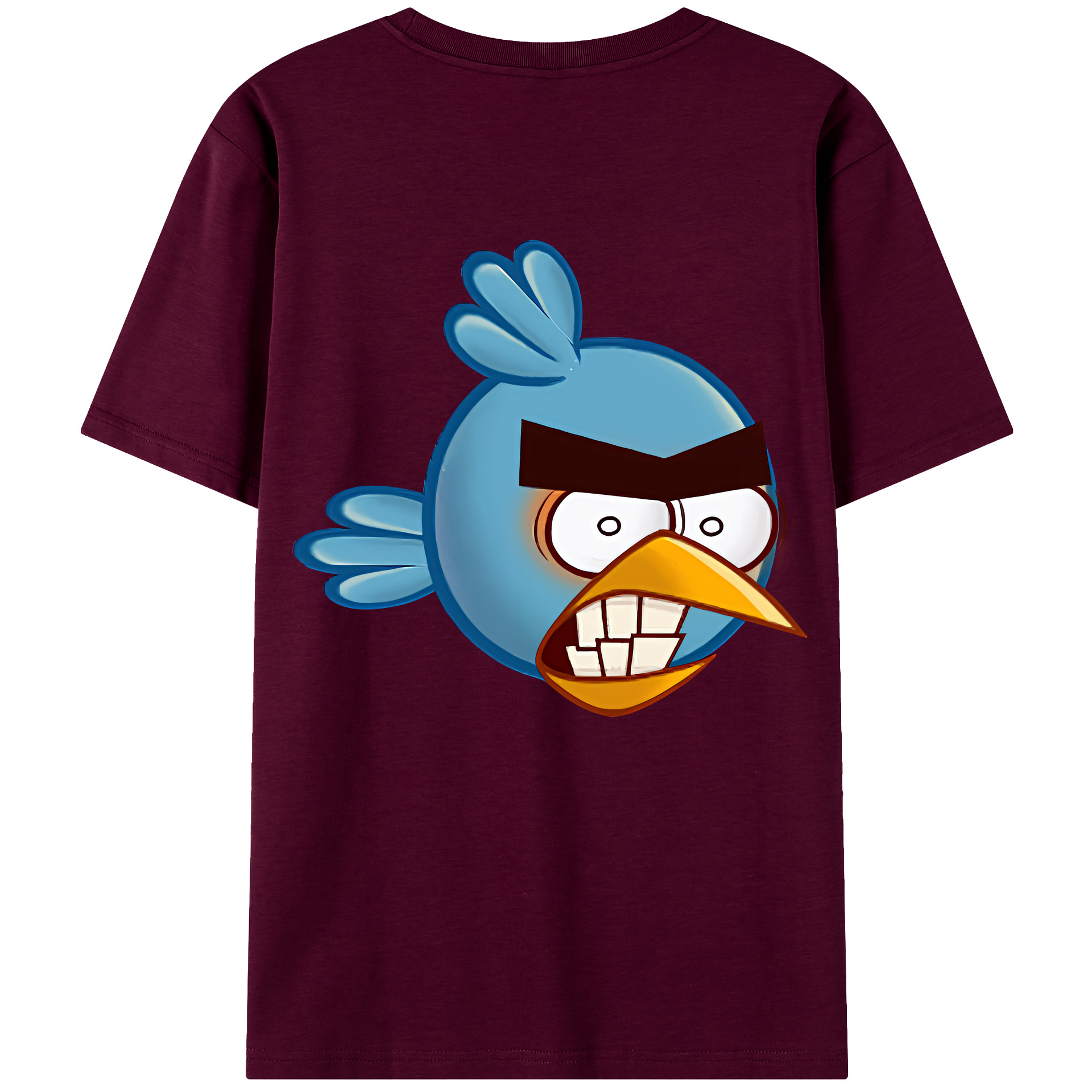 （画像用） Angry Birds アングリーバード レディース半袖Tシャツ(バックプリント)